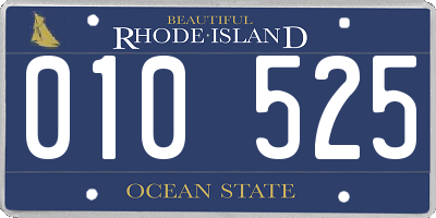 RI license plate 010525