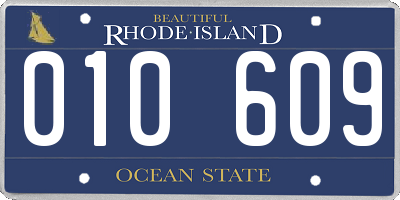 RI license plate 010609