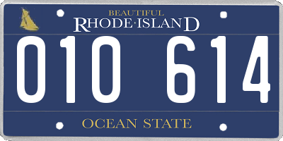 RI license plate 010614