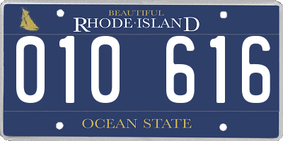 RI license plate 010616