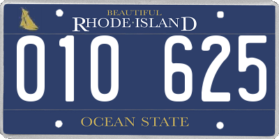 RI license plate 010625