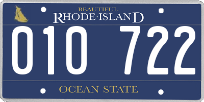 RI license plate 010722