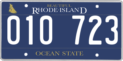 RI license plate 010723