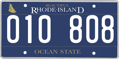 RI license plate 010808