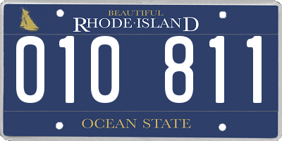 RI license plate 010811