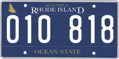 RI license plate 010818