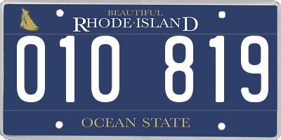 RI license plate 010819