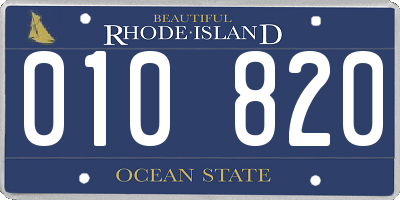 RI license plate 010820