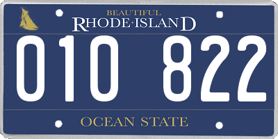 RI license plate 010822