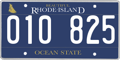 RI license plate 010825