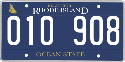 RI license plate 010908