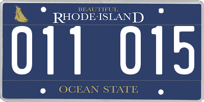 RI license plate 011015