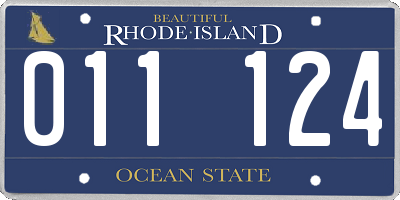 RI license plate 011124