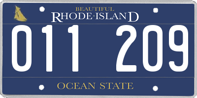 RI license plate 011209