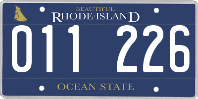 RI license plate 011226