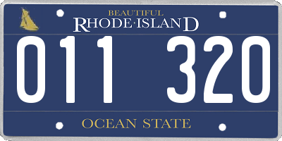 RI license plate 011320