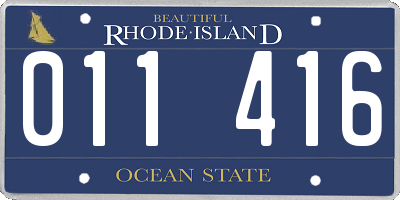 RI license plate 011416