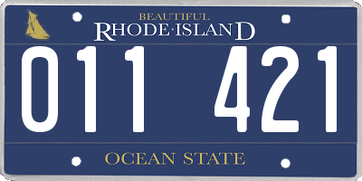 RI license plate 011421