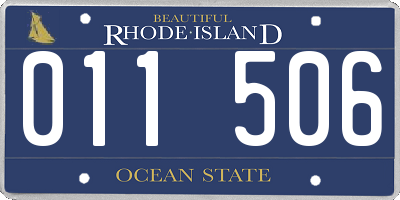 RI license plate 011506