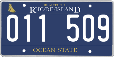 RI license plate 011509