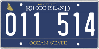 RI license plate 011514