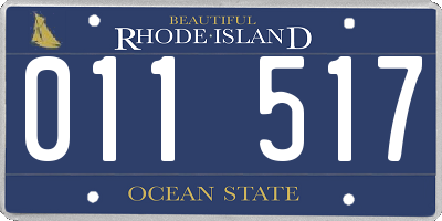 RI license plate 011517