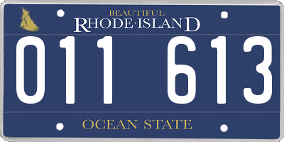 RI license plate 011613