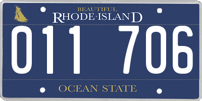 RI license plate 011706