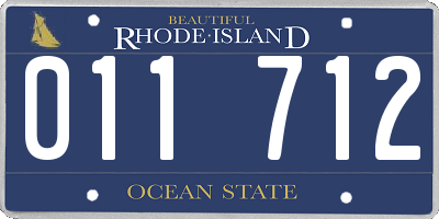 RI license plate 011712