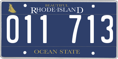 RI license plate 011713
