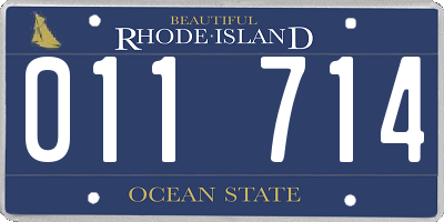 RI license plate 011714