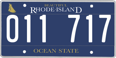 RI license plate 011717