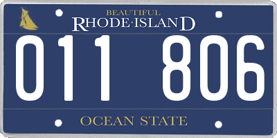 RI license plate 011806