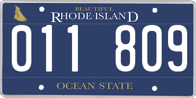 RI license plate 011809