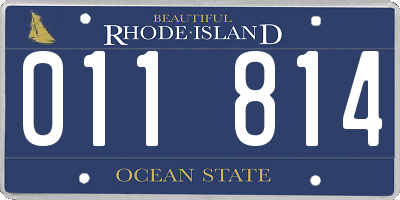 RI license plate 011814