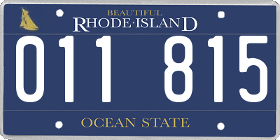 RI license plate 011815