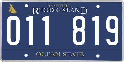 RI license plate 011819