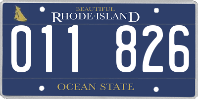 RI license plate 011826