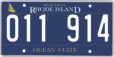 RI license plate 011914