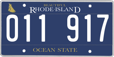 RI license plate 011917