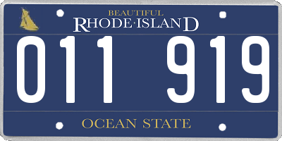 RI license plate 011919