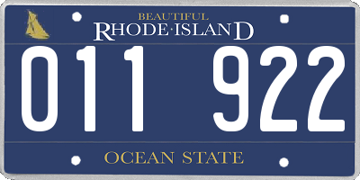 RI license plate 011922