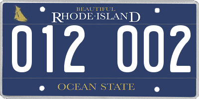 RI license plate 012002