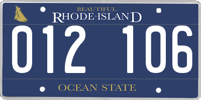 RI license plate 012106