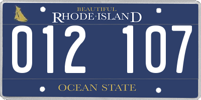 RI license plate 012107