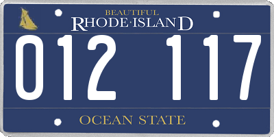 RI license plate 012117