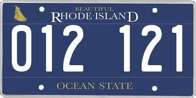 RI license plate 012121