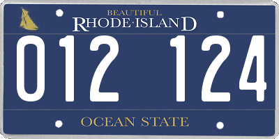 RI license plate 012124