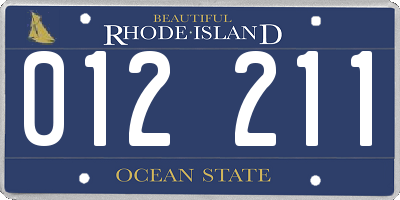 RI license plate 012211