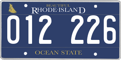 RI license plate 012226